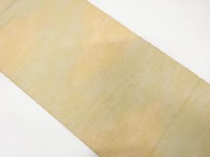 砂子綴れ　霞模様織り出し　全通袋帯